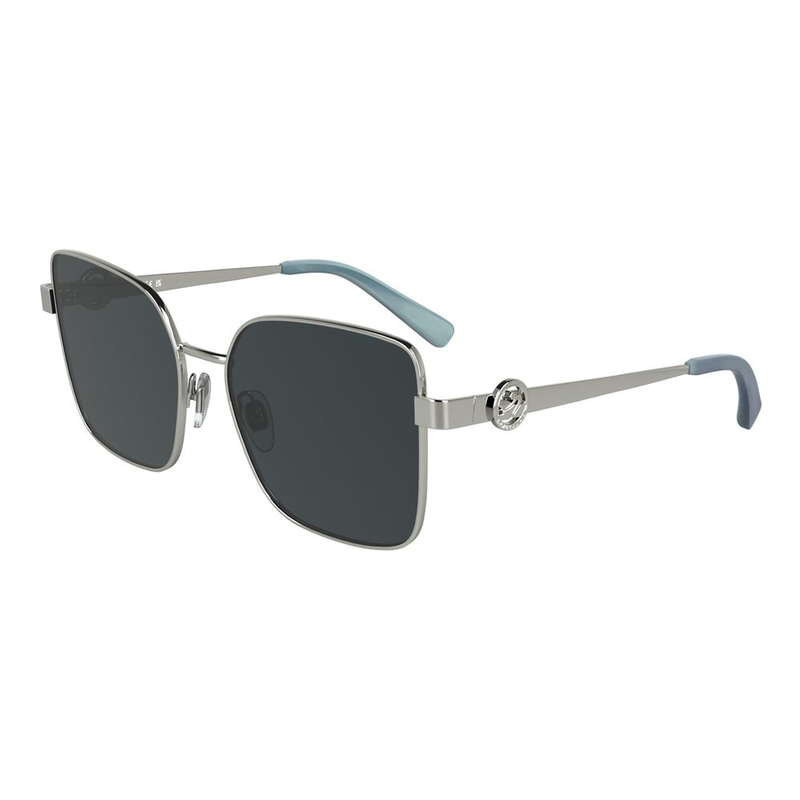 Gray metal sunglasses-null