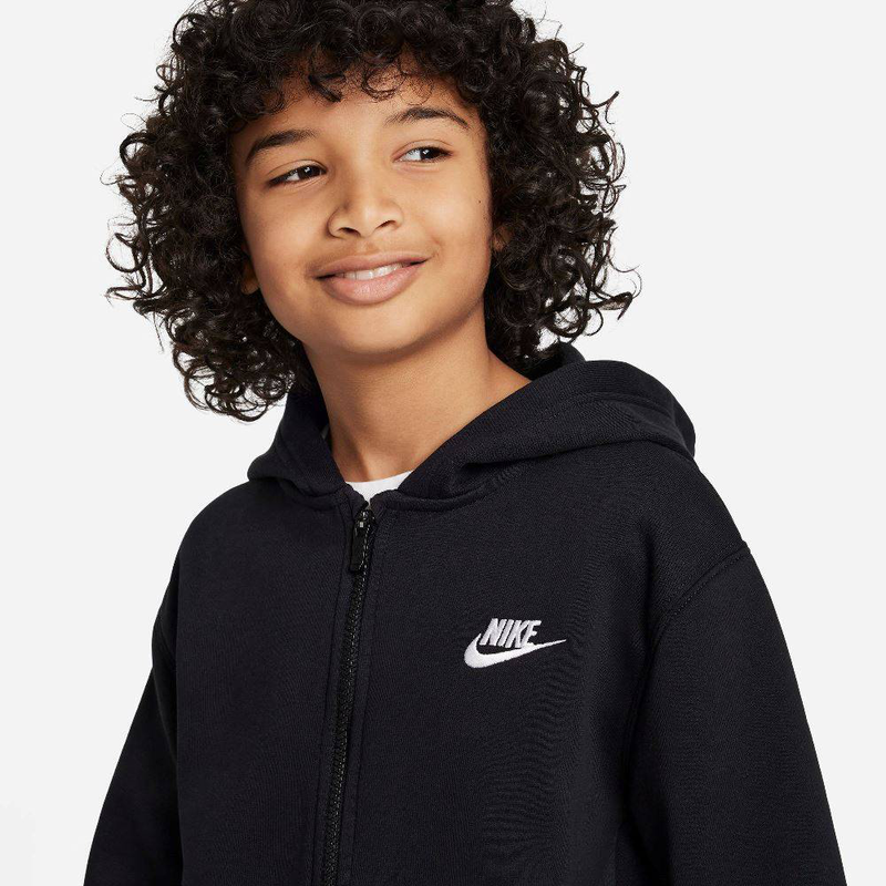 Kids club fleece full-zip tracksuit image number null