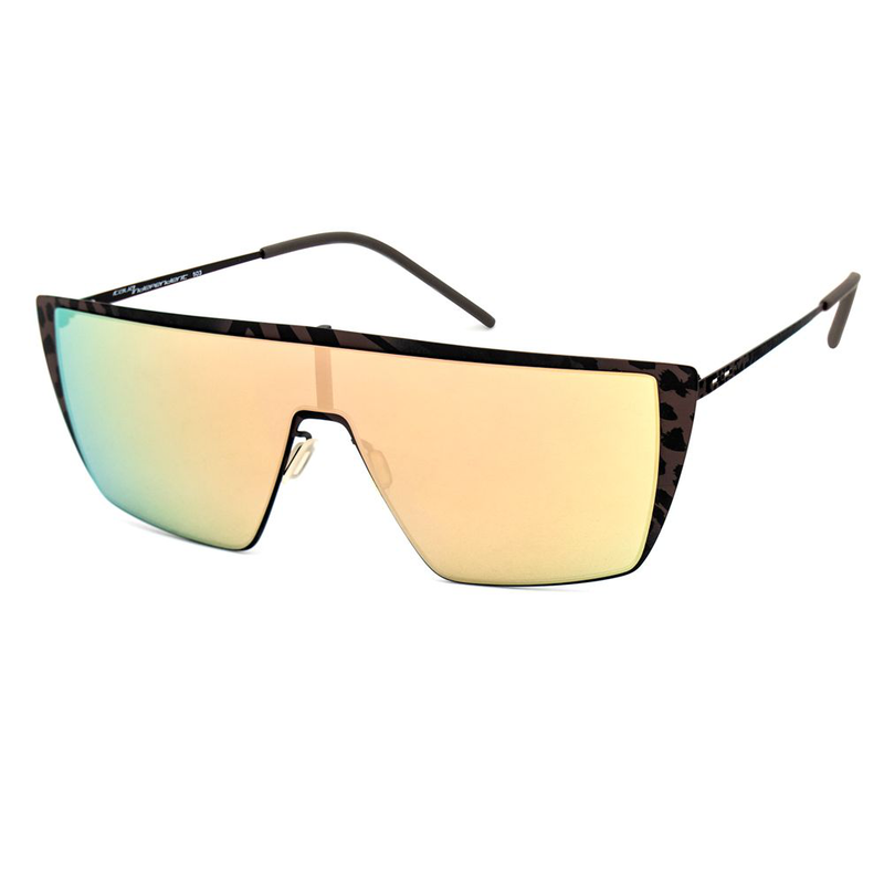 Brown metal sunglasses-null
