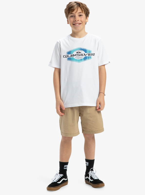 Quiksilver boy's ev locked up yth short sleeve t-shirt-null