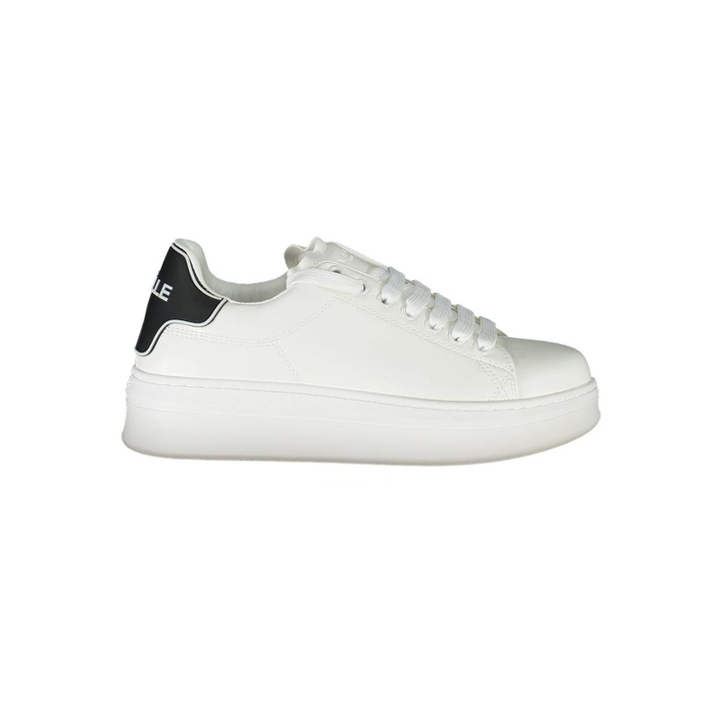 Bianco polyurethane women sneaker-null