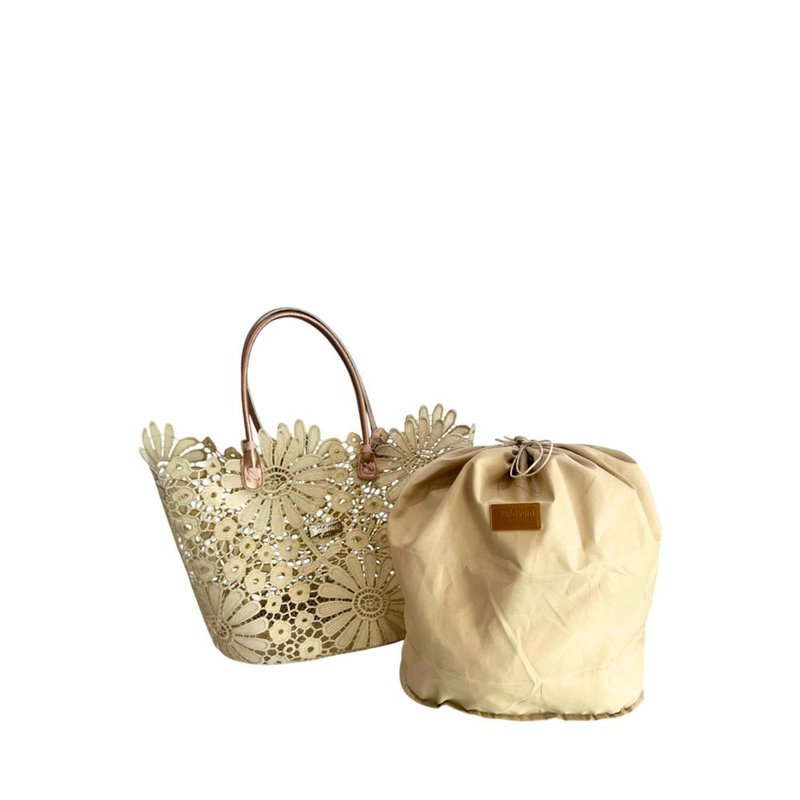 Beige pu women handbag-null