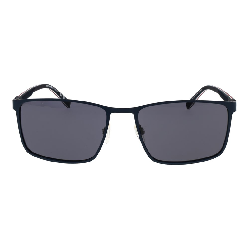 Blue metal sunglasses-null