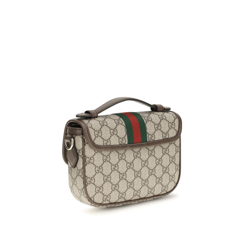 Beige fabric handbag-null