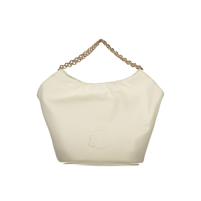White leather woman handbag-null