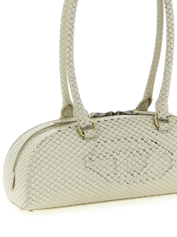 Beige other fibres shoulder bag-null