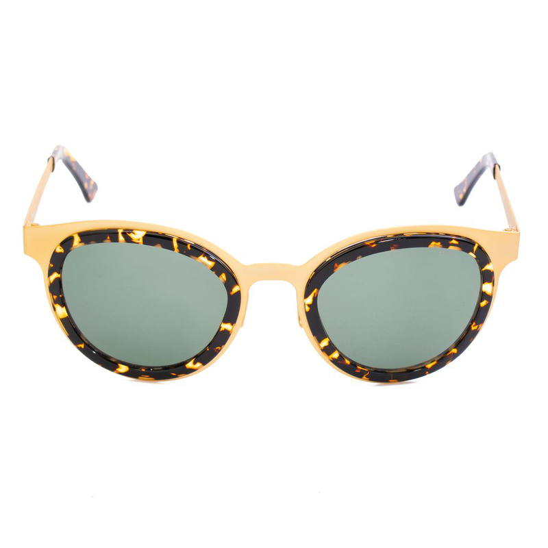 Gold stainless steel sunglasses-null