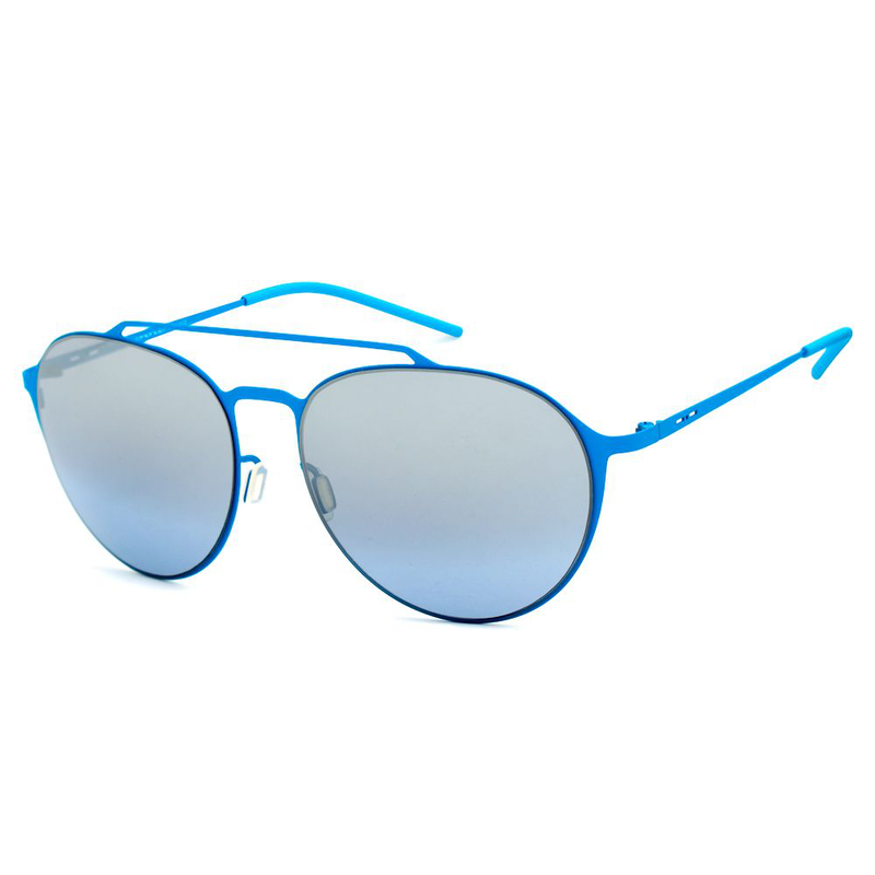 Blue metal sunglasses-null