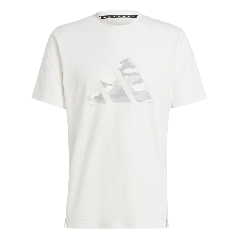 Adidas men's train essentials camo graphic logo t-shirt-null