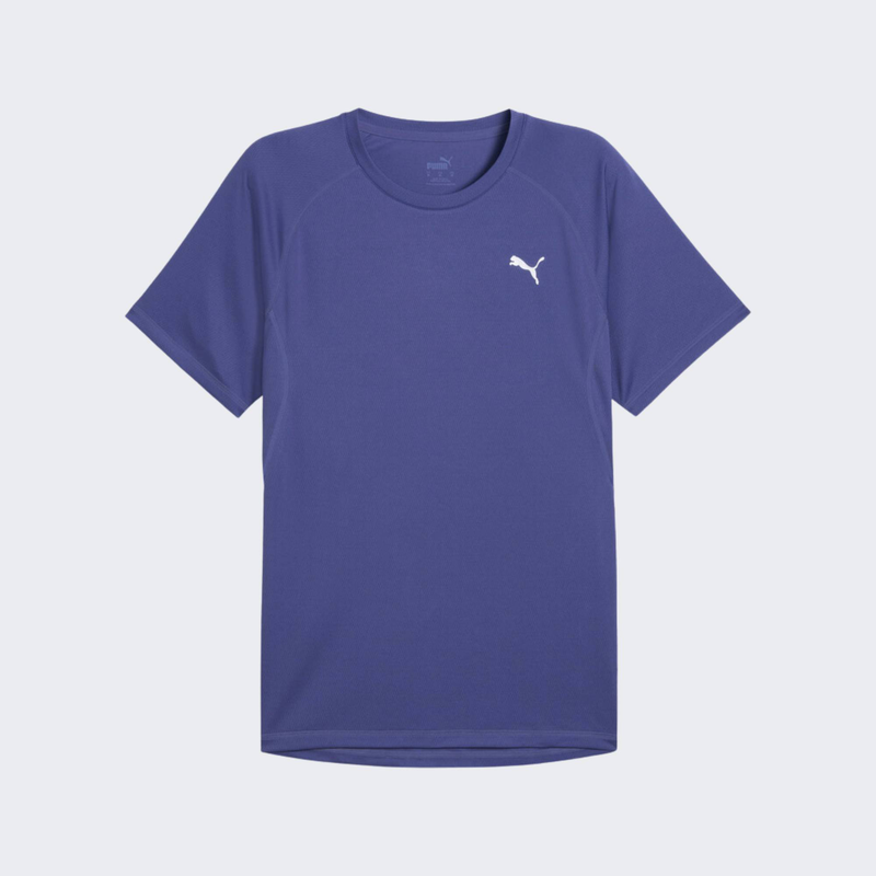 Mens run velocity polyester t-shirt-null
