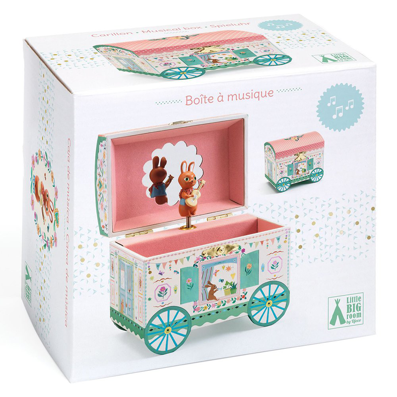 Music jewelry box caravan, , medium image number null