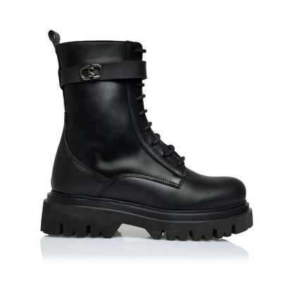 Day 2 day ankle boots, Black, medium