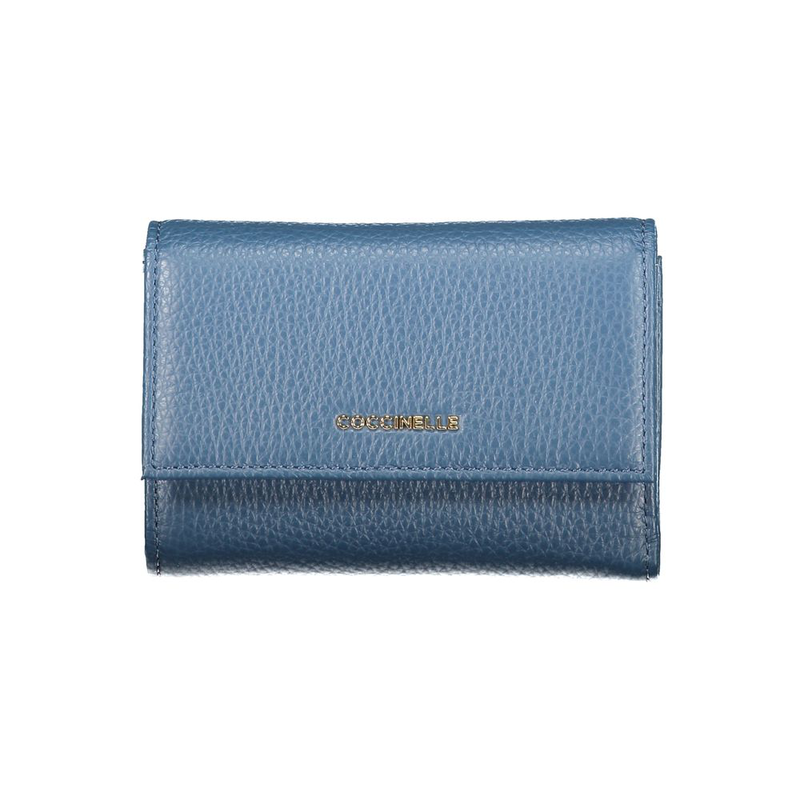 Blu leather woman wallet-null