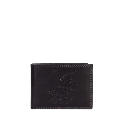 U.s. Polo assn. Ανδρικό πορτοφόλι, Black Δερμα, medium