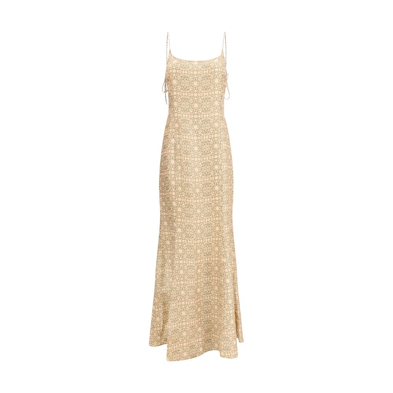 Multicolor viscose casual dress-null