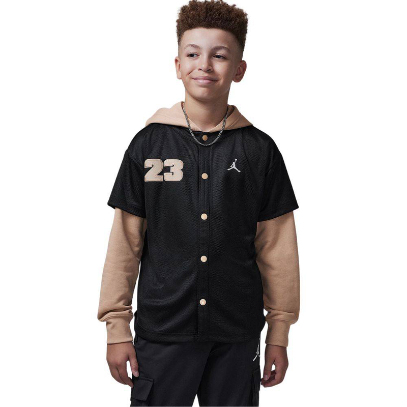 Nike jordan boys hoodieded jumpman baseball p-null