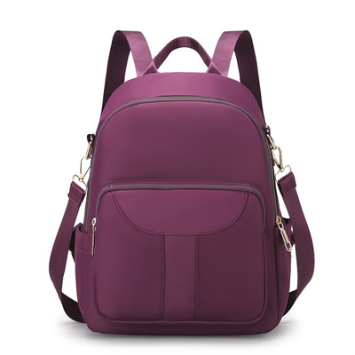 Fashion casual daypack backpack for women purple, Purple, medium