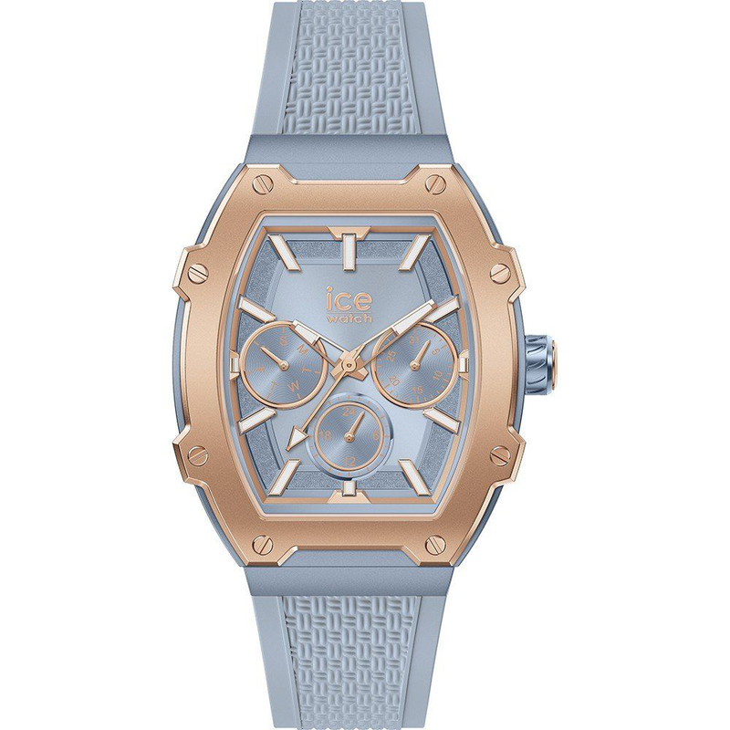 Blue synthetic dress watch-null