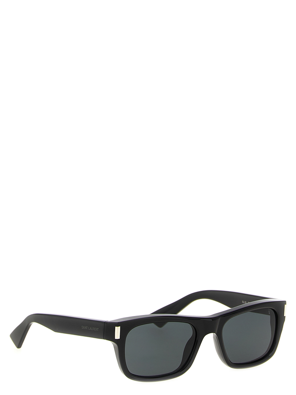 Black acetate sunglasses-null