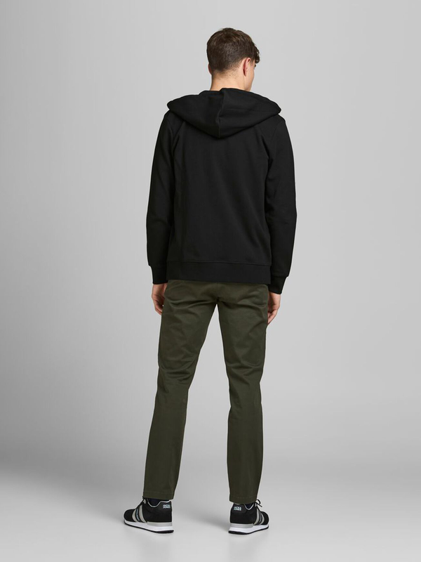 Jack & jones basic swt hood zip-null