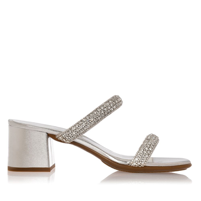 Strass, Silver, medium