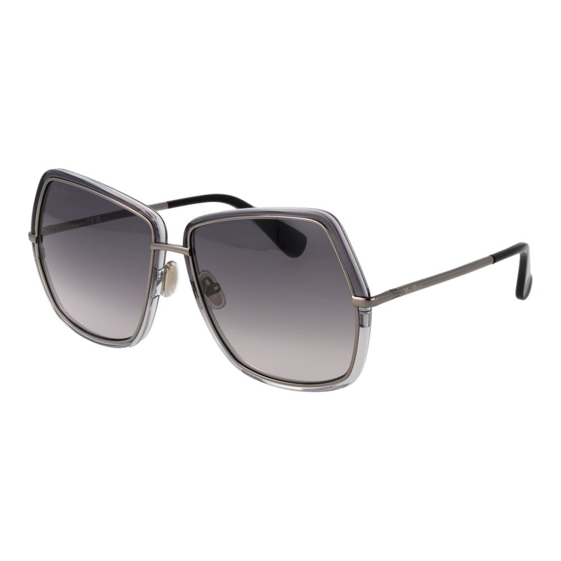 Gray metal sunglasses-null