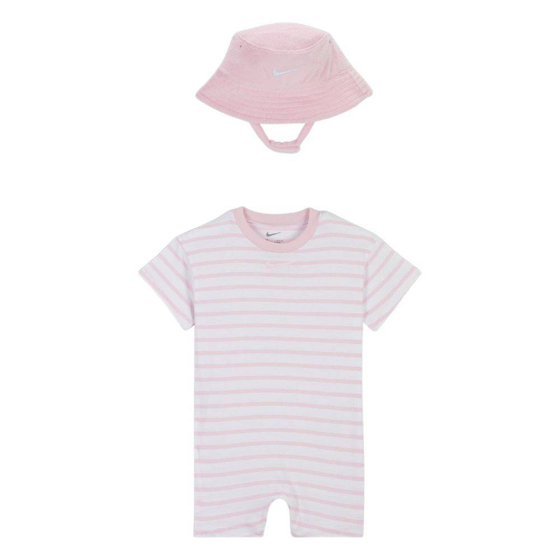 Product image: Nike infant girls towel terry ss / sl romper-null