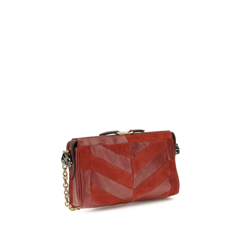 Multicolor calf leather bos taurus shoulder bag-null