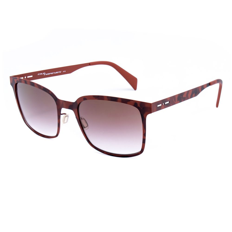 Brown metal sunglasses-null
