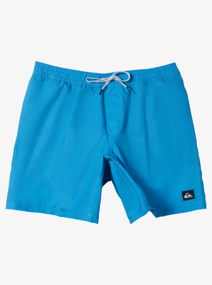 Quiksilver boys swimwear everyday solid volley yth 14, Swedish Blue, medium
