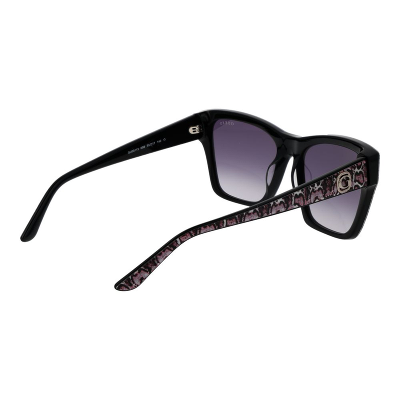Black acetate sunglasses-null