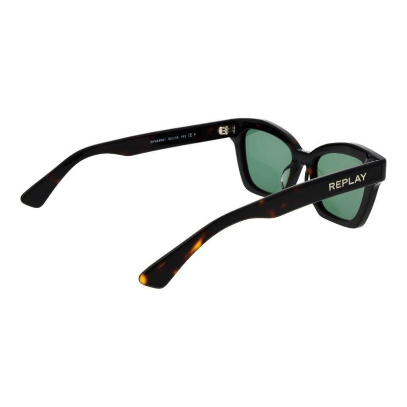 Black acetate sunglasses-null