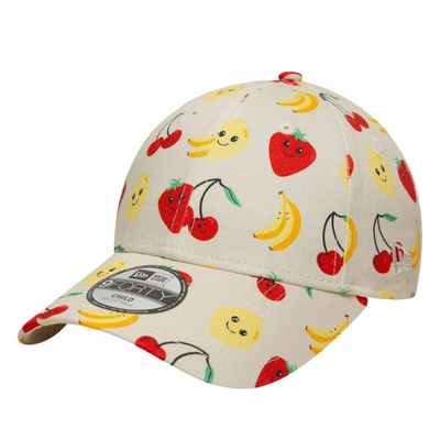 New era child fruit aop 9forty, Light Beige, medium