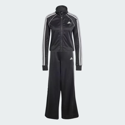 Adidas w teamsport ts set, Black/white, medium