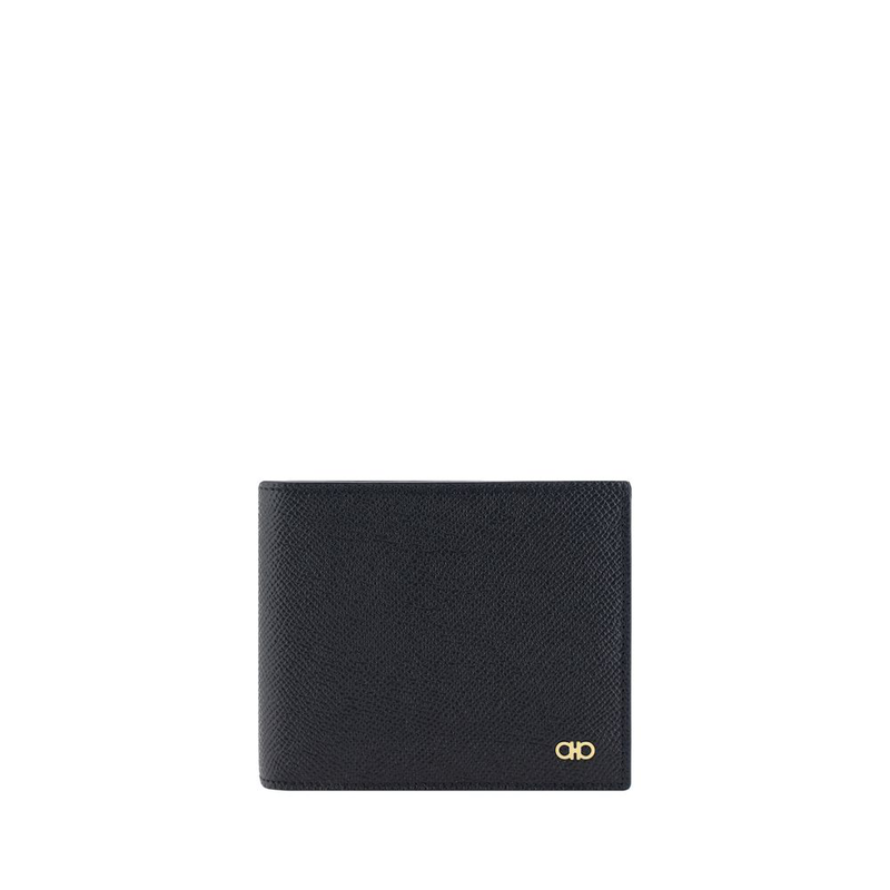 Black calf leather bos taurus wallet-null