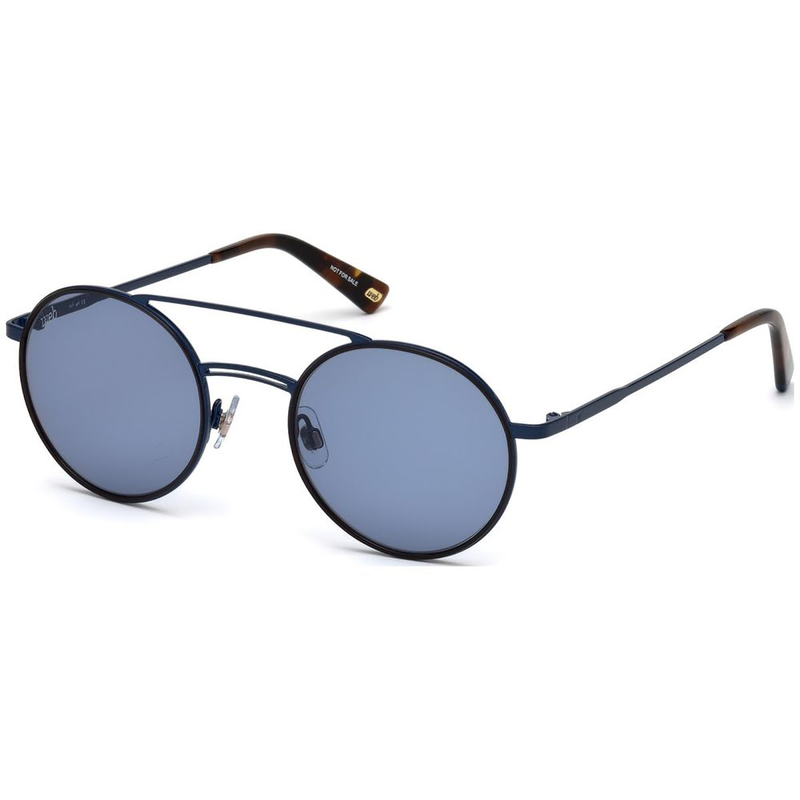 Blue metal sunglasses-null