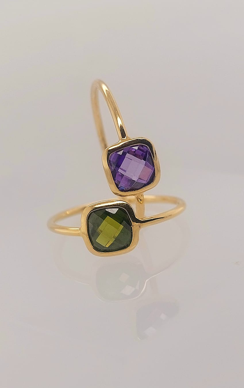 Women's ring gold-null