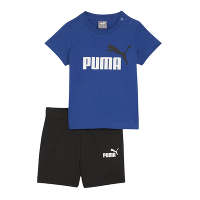 Puma minicats logo baby boy infant toddler graphic set cobalt blaze 845839-18, Blue, medium