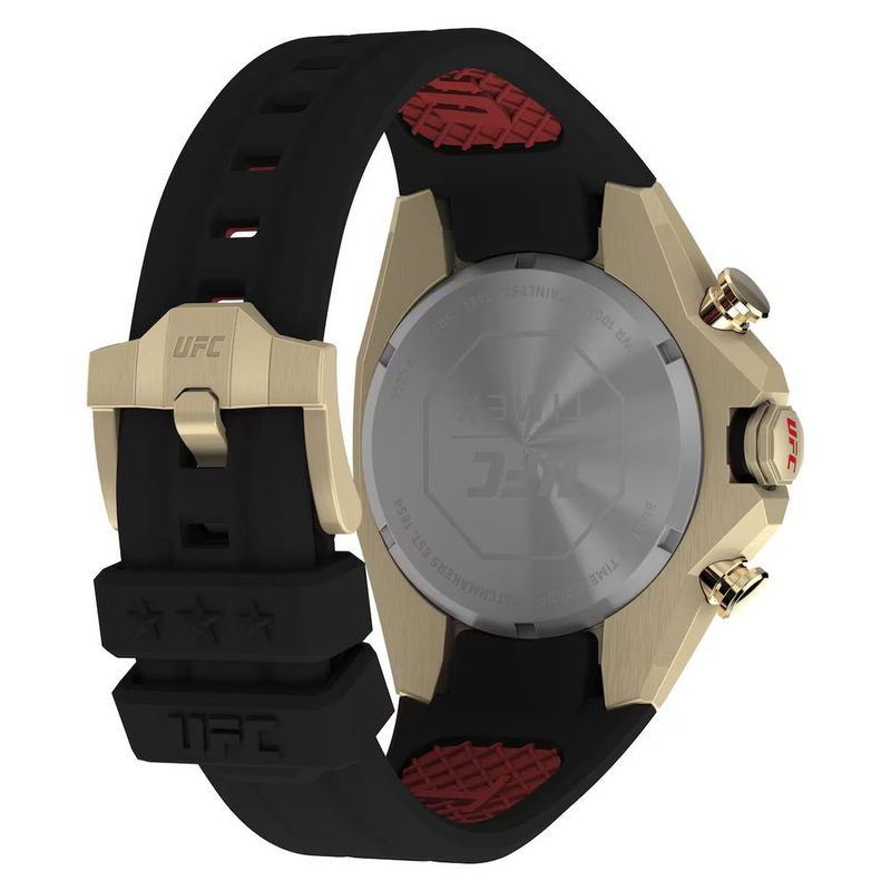 Black synthetic watch-null