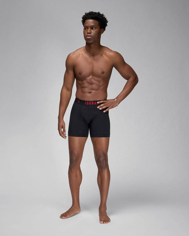 Mens flight cotton core 3pk boxer briefs image number null