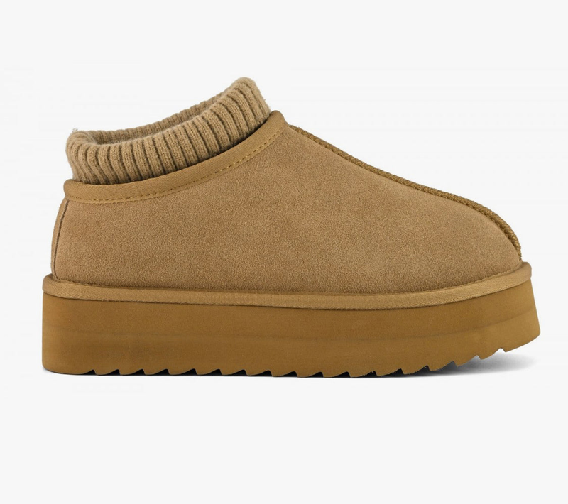 Colors of california sabot with sock on platform sole image number null
