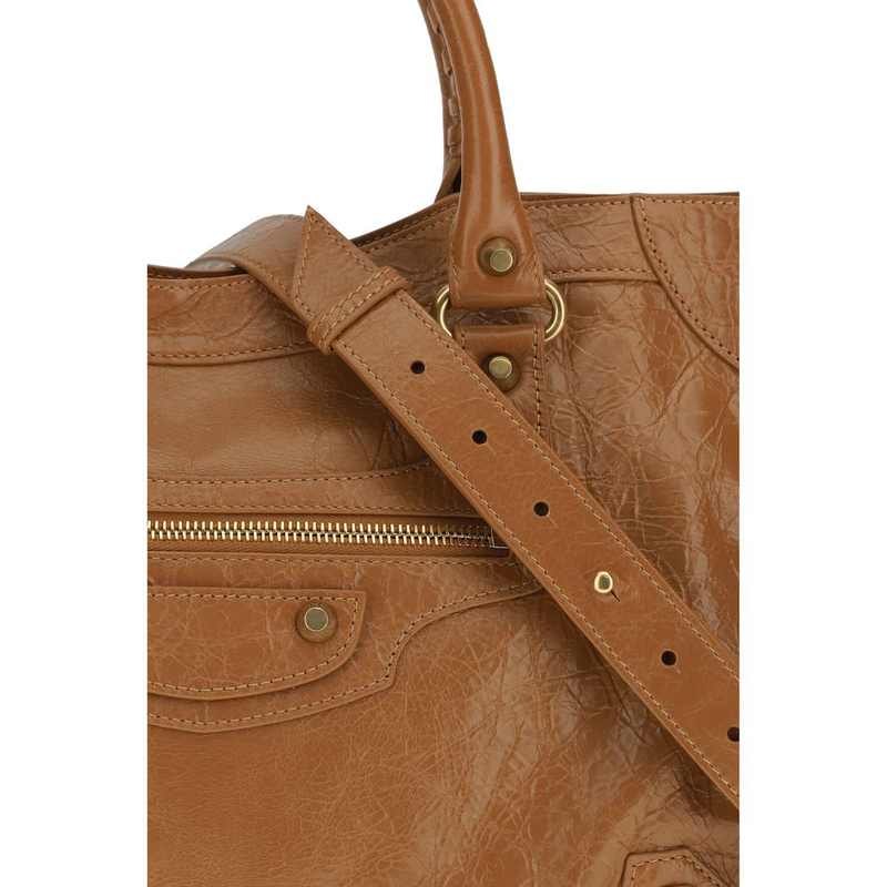 Beige lamb ovis aries aries handbag-null