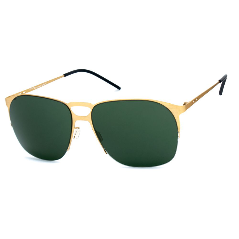Gold metal sunglasses-null