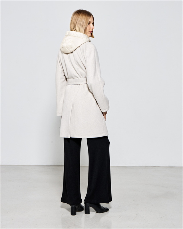 Coat inside down jacket-null
