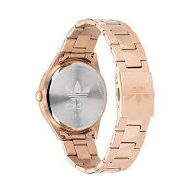 Multicolor stainless steel dress watch-null