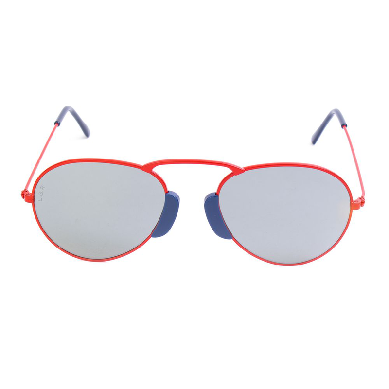 Multicolor metal sunglasses-null
