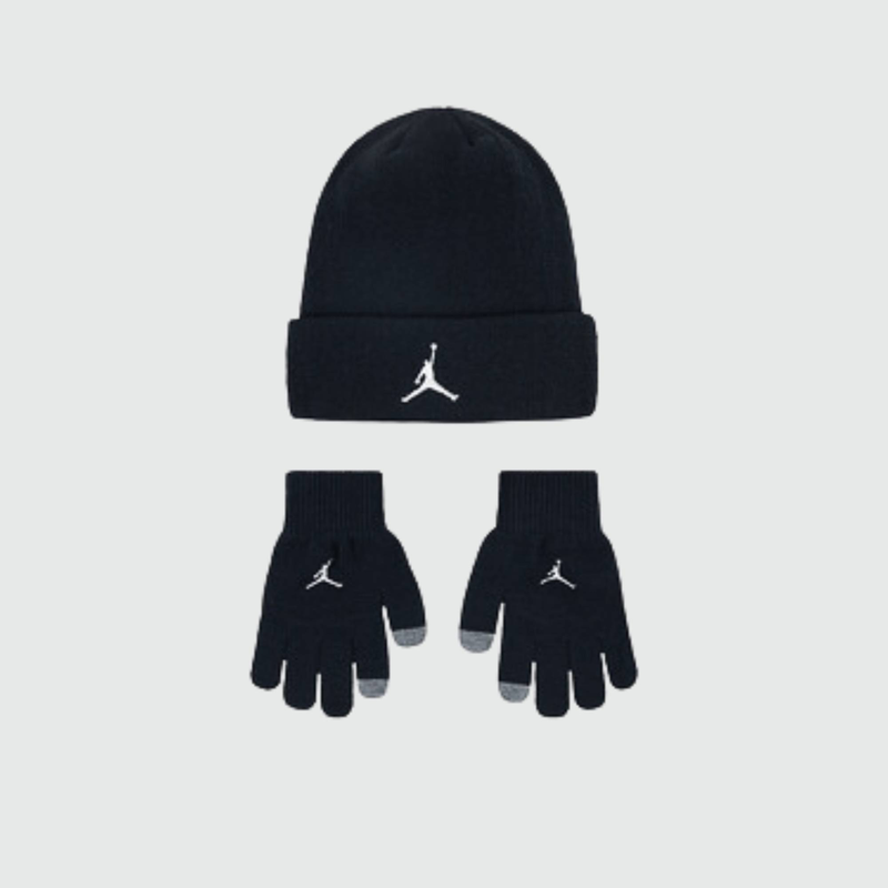 Essentials beanie set-null