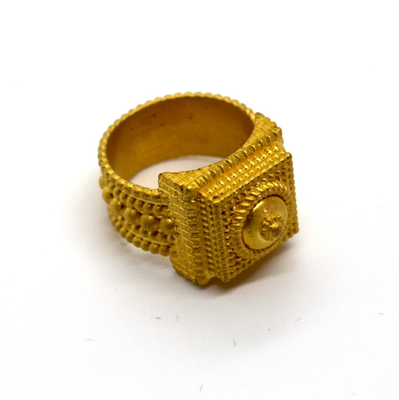 Ring pure gold 24ct - 'all that is' collection 1018