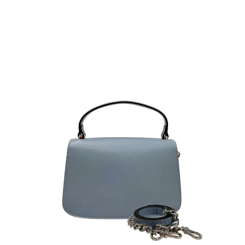 Blue pu women handbag-null