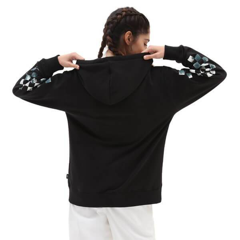 Womens cloud fill bff longsleeves hoodie image number null